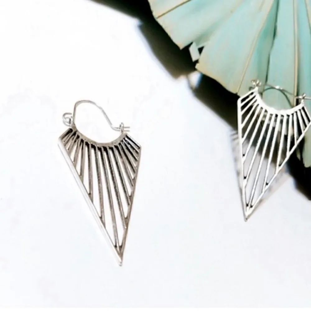 Boho triangle  earrings  #157